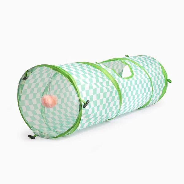 Hugsmart Cat Tunnel Green