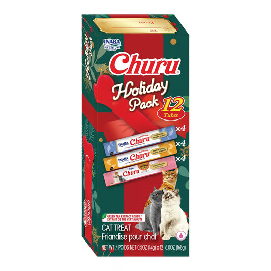 Inaba Churu Holiday 12pk with Spoon
