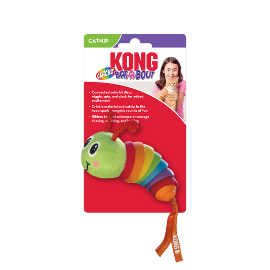 Kong For Cats - Bat-A-Bout Caterpillar