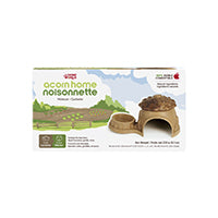 Living World Acorn House Hideout with Dish Brown