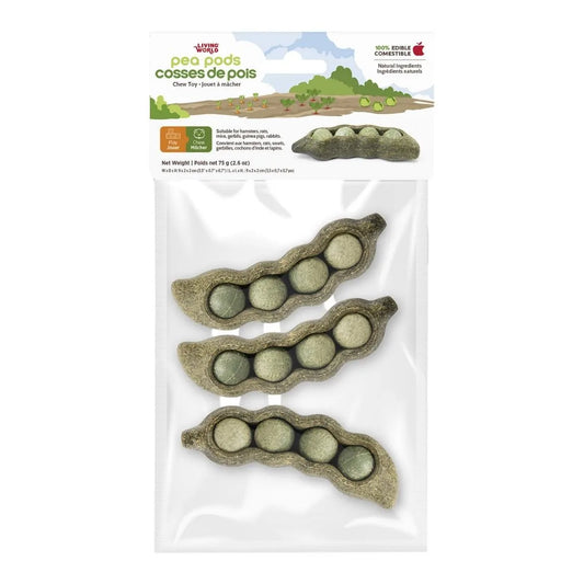 Living World Pea Pod Chew Toy
