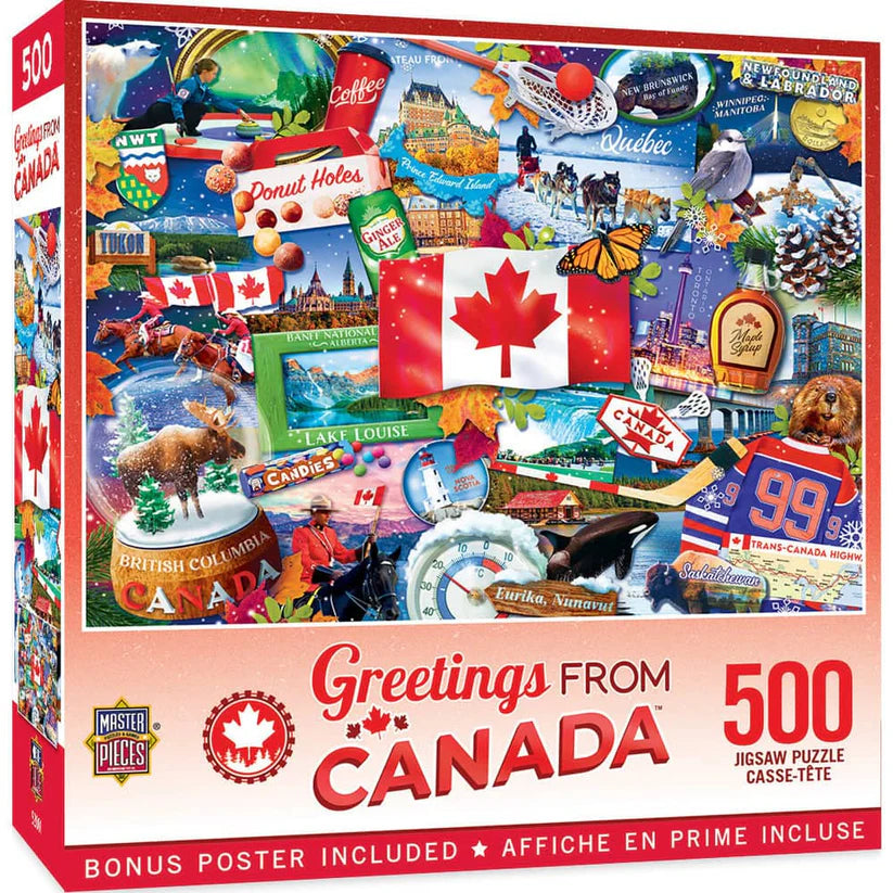 Puzzle - Canada 500 Pieces