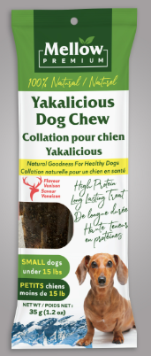 Mellow Premium Venison Small Yak Chew