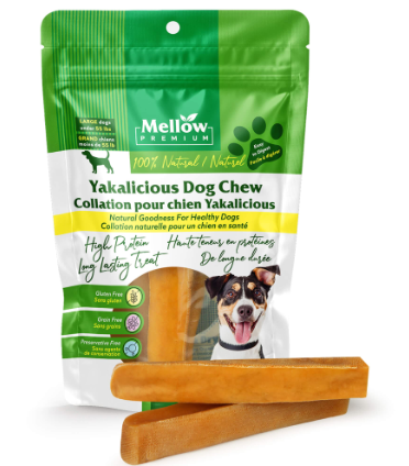 Mellow Premium Yak Chew Large 2pk (180g)