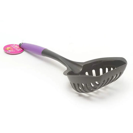 Messy Cats Silicone Litter Scoop with Long Handle XL