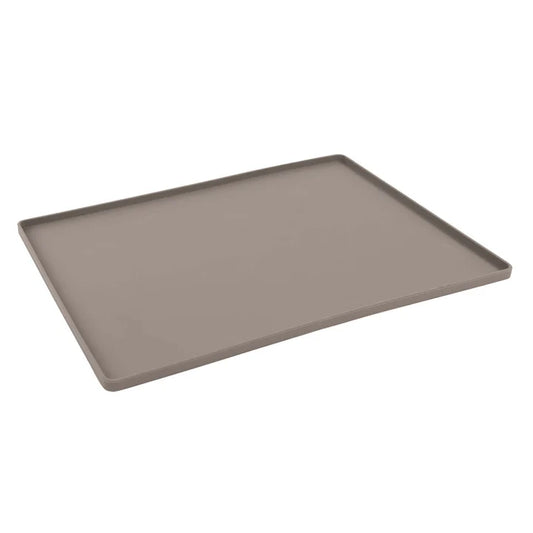 Messy Mutts Silicone Bowl Mat Grey