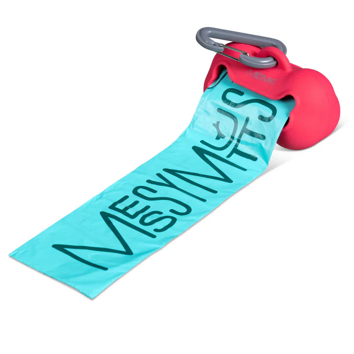 Messy Mutts Waste Bag Holder Watermelon