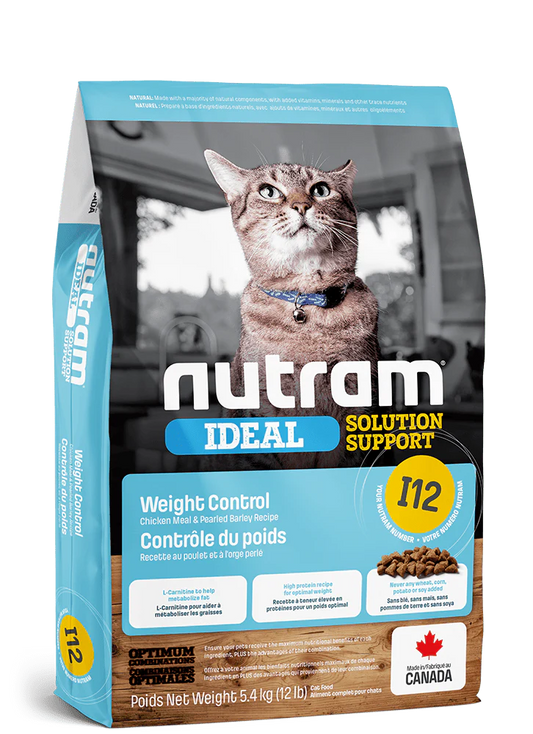 Nutram for Cats - I12 Weight Control 4.4lbs