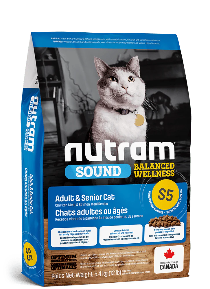 Nutram Cat Senior S5 4.4lb