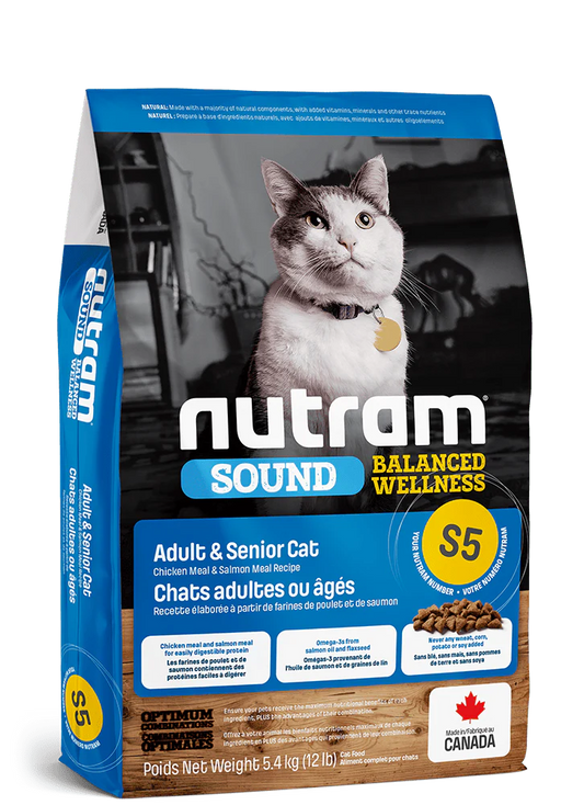Nutram Cat Senior S5 4.4lb