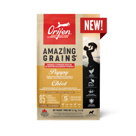 Orijen Amazing Grains Puppy 9.7kg