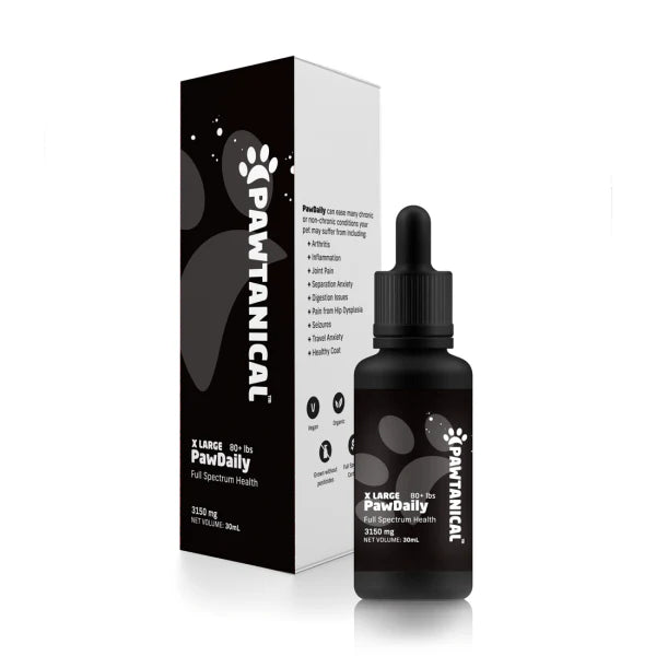 Pawtanical Pawdaily Extra Large Dog (80+lbs 3150mg) 30ml