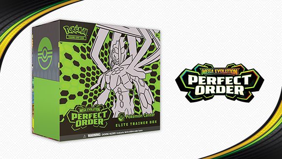 Pokemon Mega Evolution Perfect Order ETB