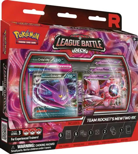 Pokemon ex League Battle DK Team Rocket Mewtwo