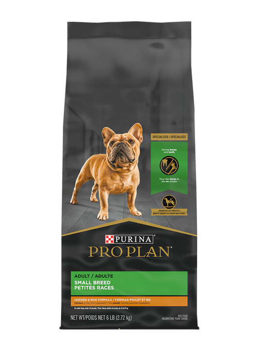 Pro Plan Small Breed Adult Chicken & Rice 6lb