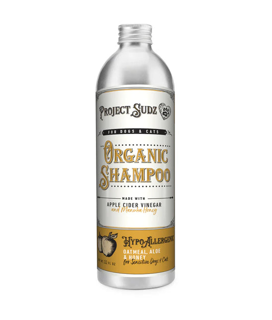 Project Sudz Hypo-allergenic Pet Shampoo with Oatmeal & Honey 296ml