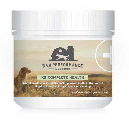 CLEARANCE Raw Performance K9 Complete 340g (Expiry 05/2026)
