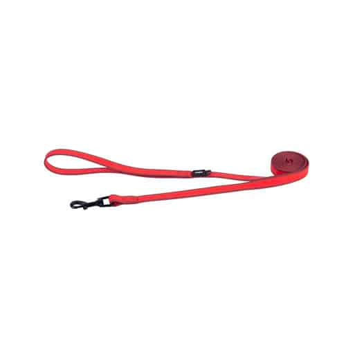 Rogz Amphibian Classic Dog Lead - Large Red