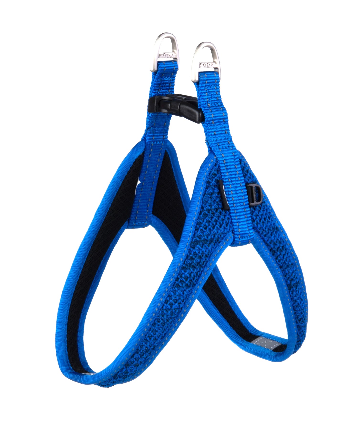 Rogz Fast-Fit Harness - Blue X-Small