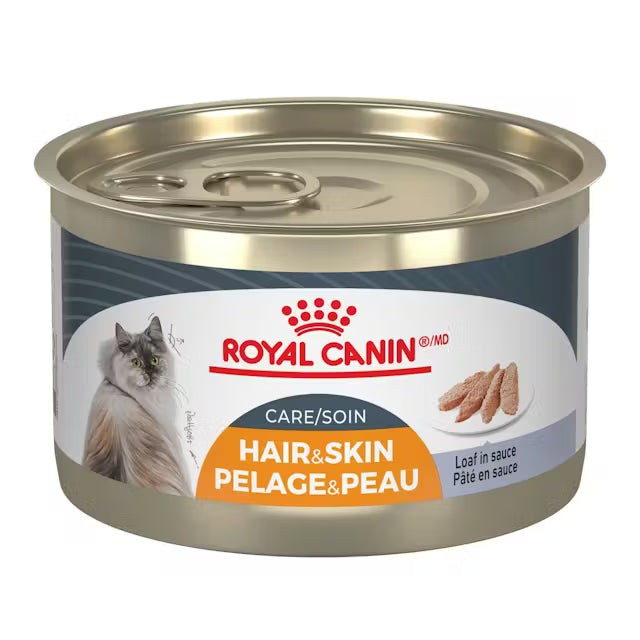 Royal Canin Cat Hair & Skin Loaf in Sauce 85g