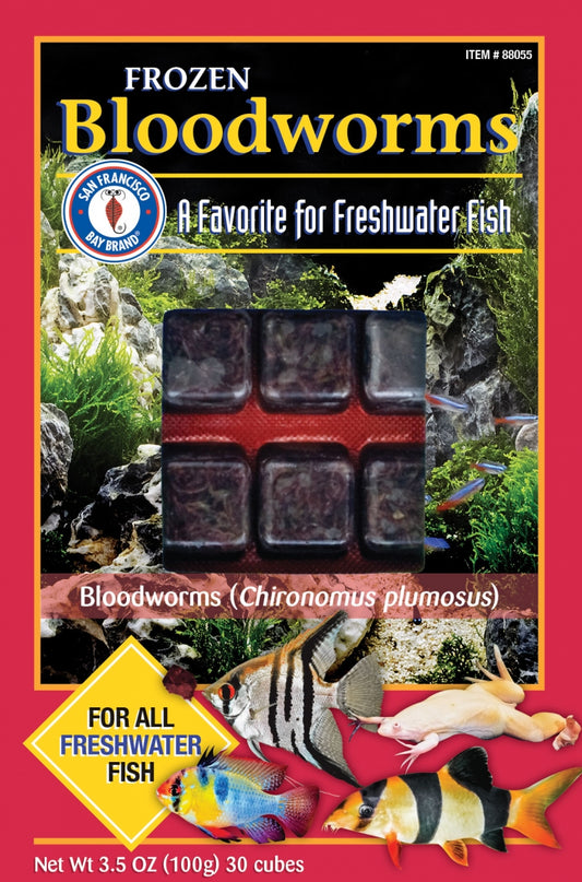 SAN FRANCISCO BAY FROZEN BLOOD WORMS 3.5 OZ