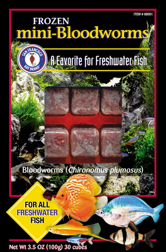 SAN FRANCISCO BAY FROZEN MINI BLOOD WORMS 3.5 OZ