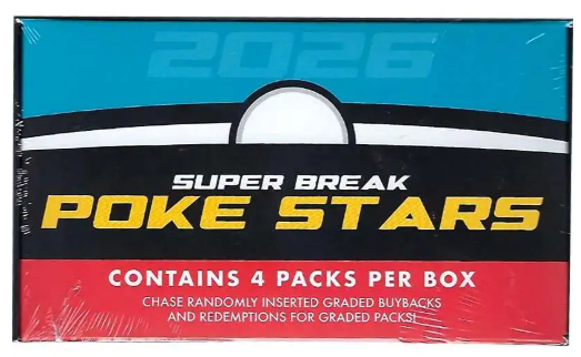 2026 Super Break Poke Stars - Blind Box