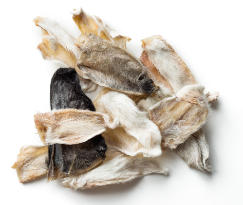 Hero Dog Treats - Dehydrated Rabbit Ears singles