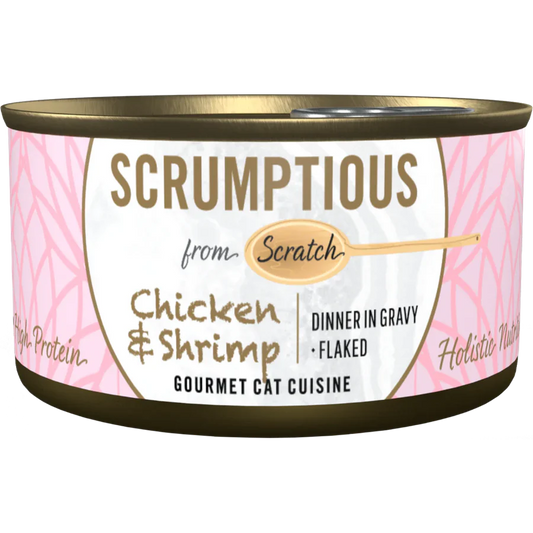 Scrumptious Cat Tuna & Shrimp with Gravy 80g