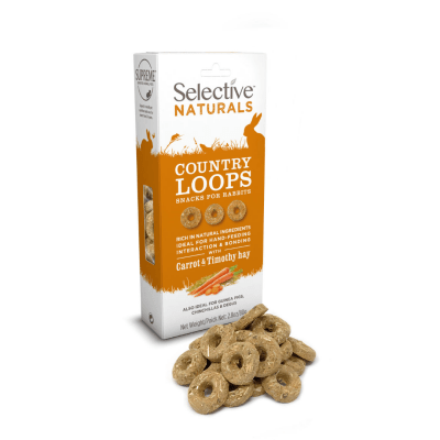 Surpreme Selective Naturals Country Loops for Rabbits 80g