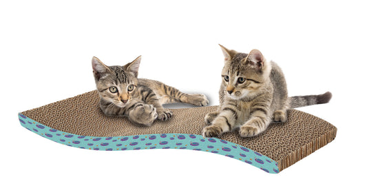 Simon's Corrugated Wave Cat Scratcher
