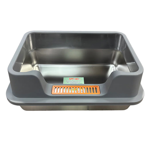 Simons Medium Stainless Cat Litter Pan