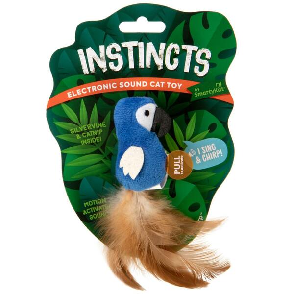 Instincts by SmartyKat Happynip Plush Bird