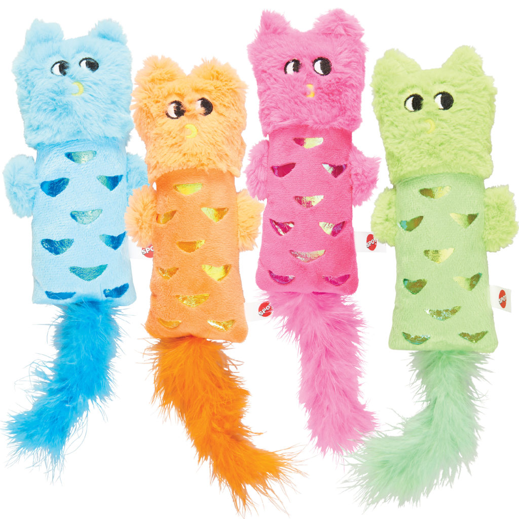 Spot Hug & Kick Shimmer Glimmer Cat Toy