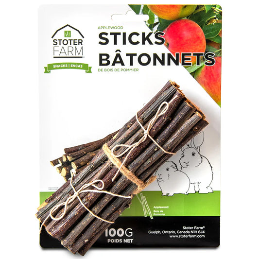 Stoter Farm - Applewood Sticks 100g