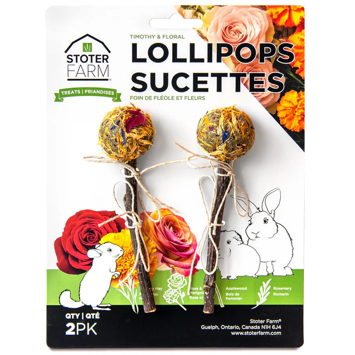 Stoter Farm - Floral Lollipops 2pk