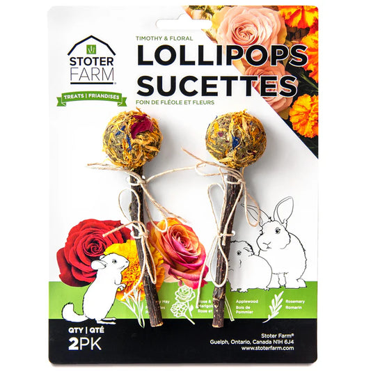 Stoter Farm - Floral Lollipops 2pk