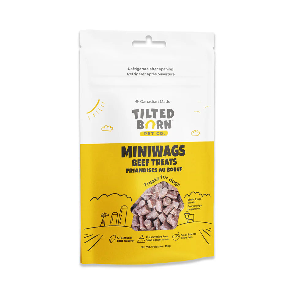 Tilted Barn Mini Wags Beef 100g