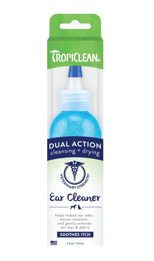 Tropiclean Dual Action Ear Cleaner 118 ml