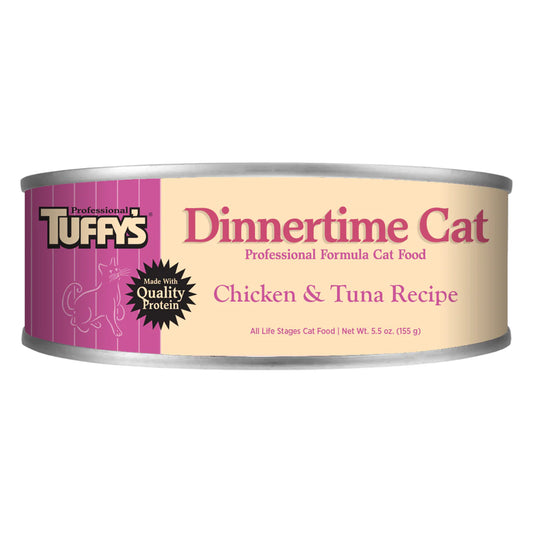 Tuffy's Dinnertime Cat Food - Chicken & Tuna 5.5 oz