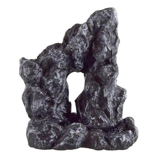 Underwater Treasures Ceramic Arch Rock Grey