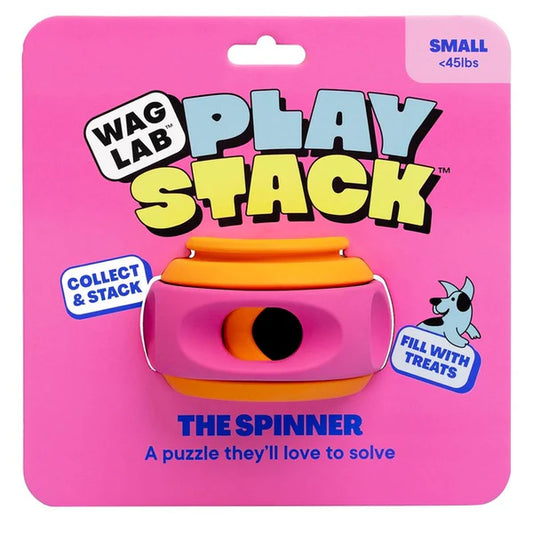 WagLab Spinner Pink & Orange - Small