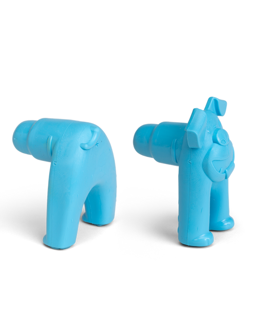West Paw ZoGoFlex Toppl Stopper - Aqua Blue