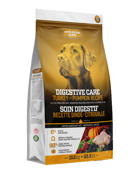 Wholesome Blend LID Grain-Free - Digestive Care Turkey & Pumpkin 1.8kg