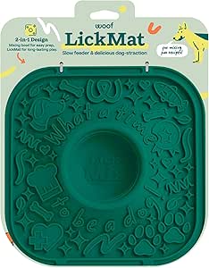 Woof Lickmat Green