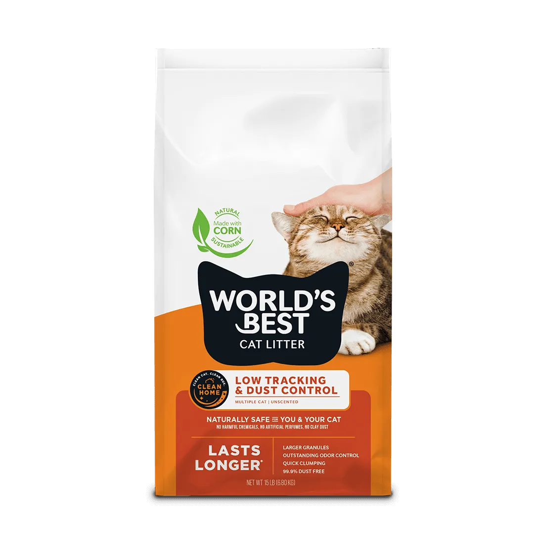 World's Best Cat Litter Low Tracking 15lbs