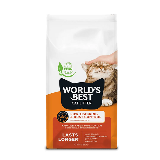 World's Best Cat Litter Low Tracking 15lbs