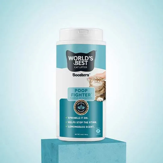 World's Best Cat Litter Booster Poop Fighter 510g