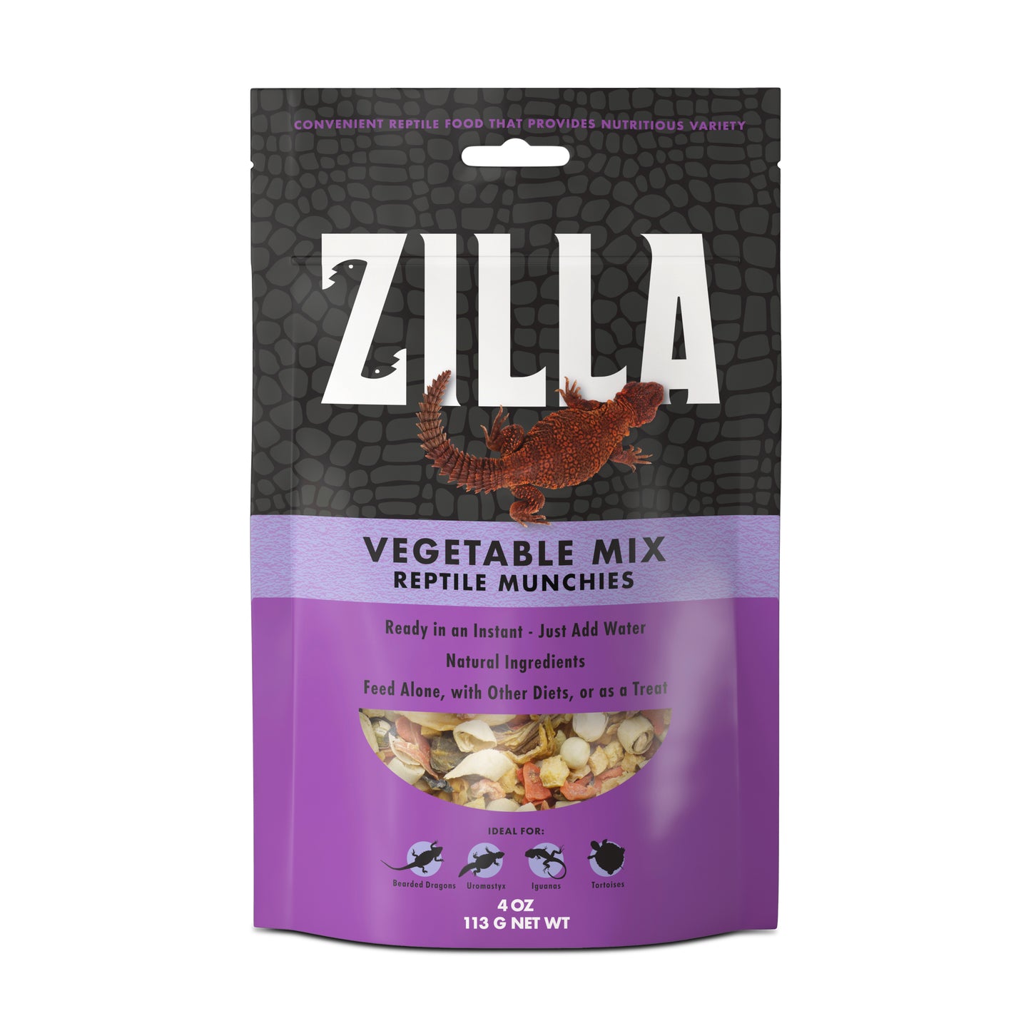 Zilla Reptile Munchies - Vegetable 4oz