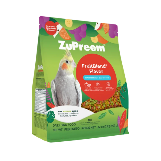 ZuPreem FruitBlend Flavor for Medium Birds 2LB
